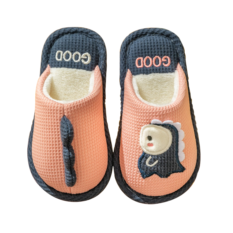 百亿补贴:洁丽雅棉拖鞋冬季 儿童亲子款拖鞋女保暖防滑室内拖鞋男女童 大人款粉色 36-3726.8元