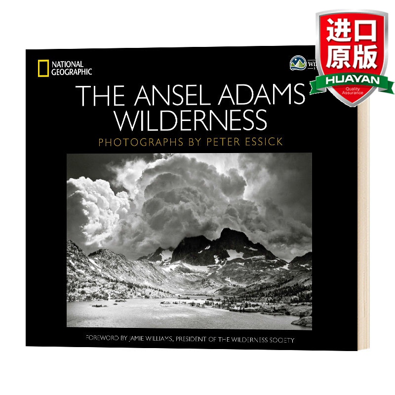 The Ansel Adams Wilderness 英文原版 安塞尔亚当斯荒野 英文版