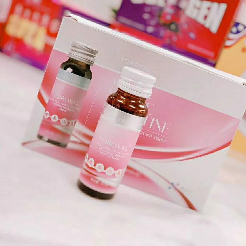 颜如玉胶原蛋白口服液颜如玉美白饮抗糖白肌酸大米肽复合酶樱桃果 1盒