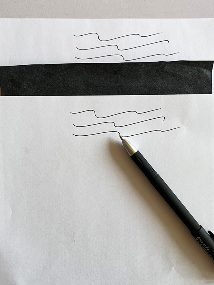 b5作业罚抄纸黑色复写纸单面复印纸罚抄专用16k绘画印字纸临摹纸 16k