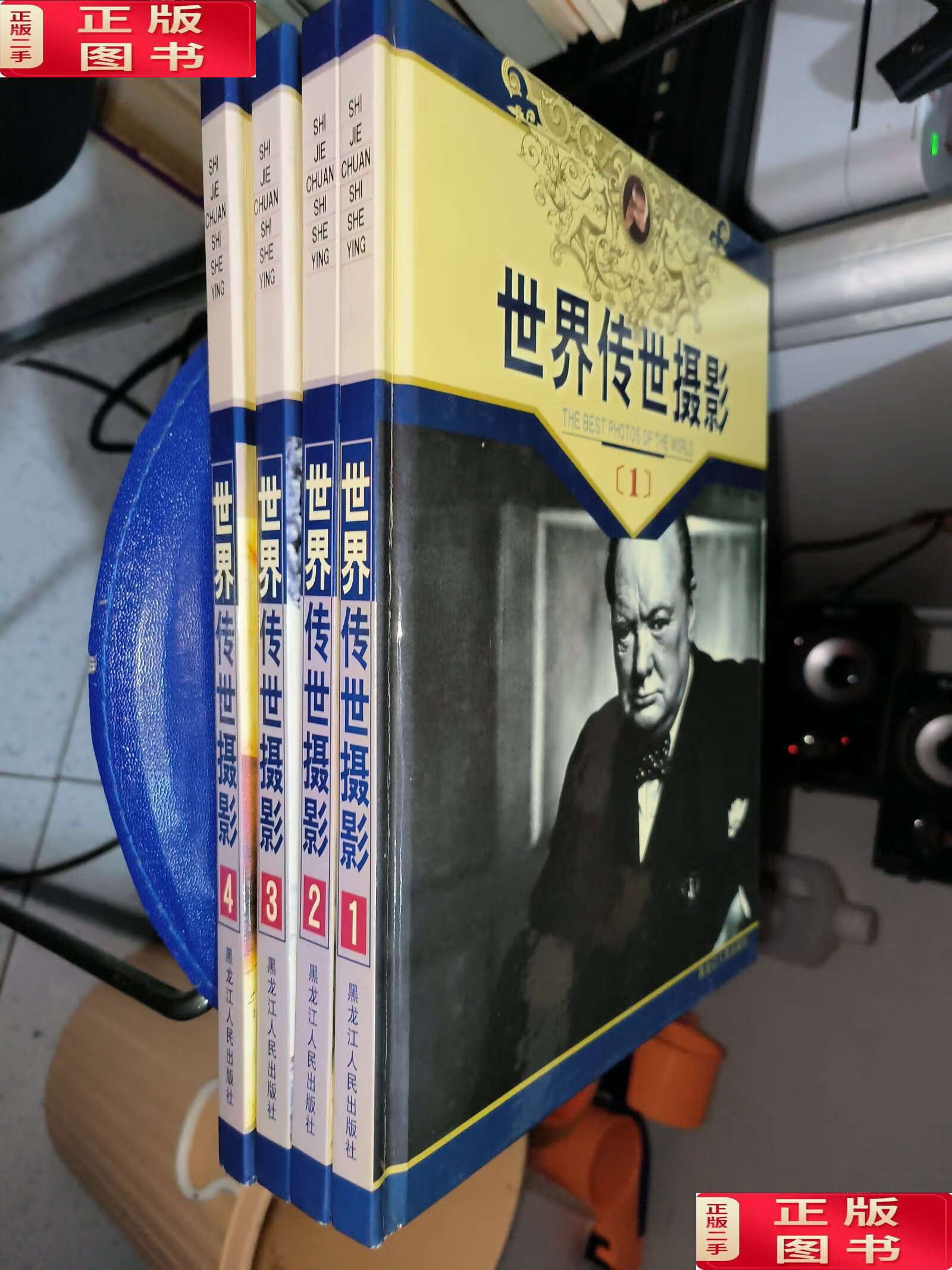 【二手9成新】世界传世摄影 1 2 3 4 /崔峻,刘艳娟 黑龙江人民