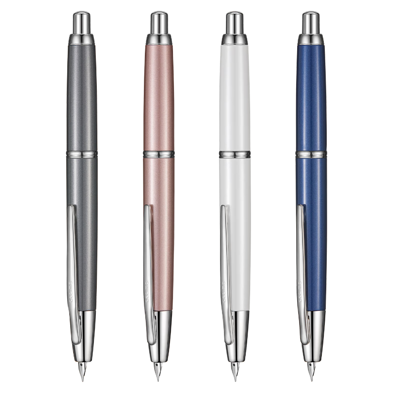 �ձ�Pilot����Capless�ֱ�18K���ʮ��Decimo��ѹʽ����10������ ����ɫ���λ�ʮ�� F��/Լ0.4-0.5mm�ճ���д��