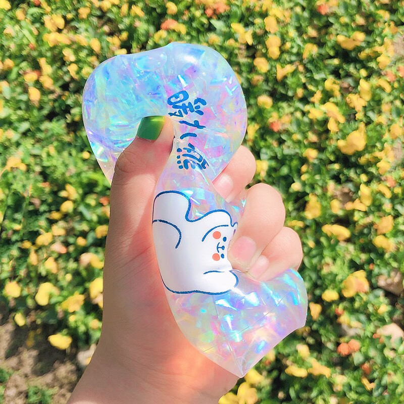 浙睿大号抓不住的玩具水蛇儿童卡通整蛊握不住发泄球减压球捏捏乐