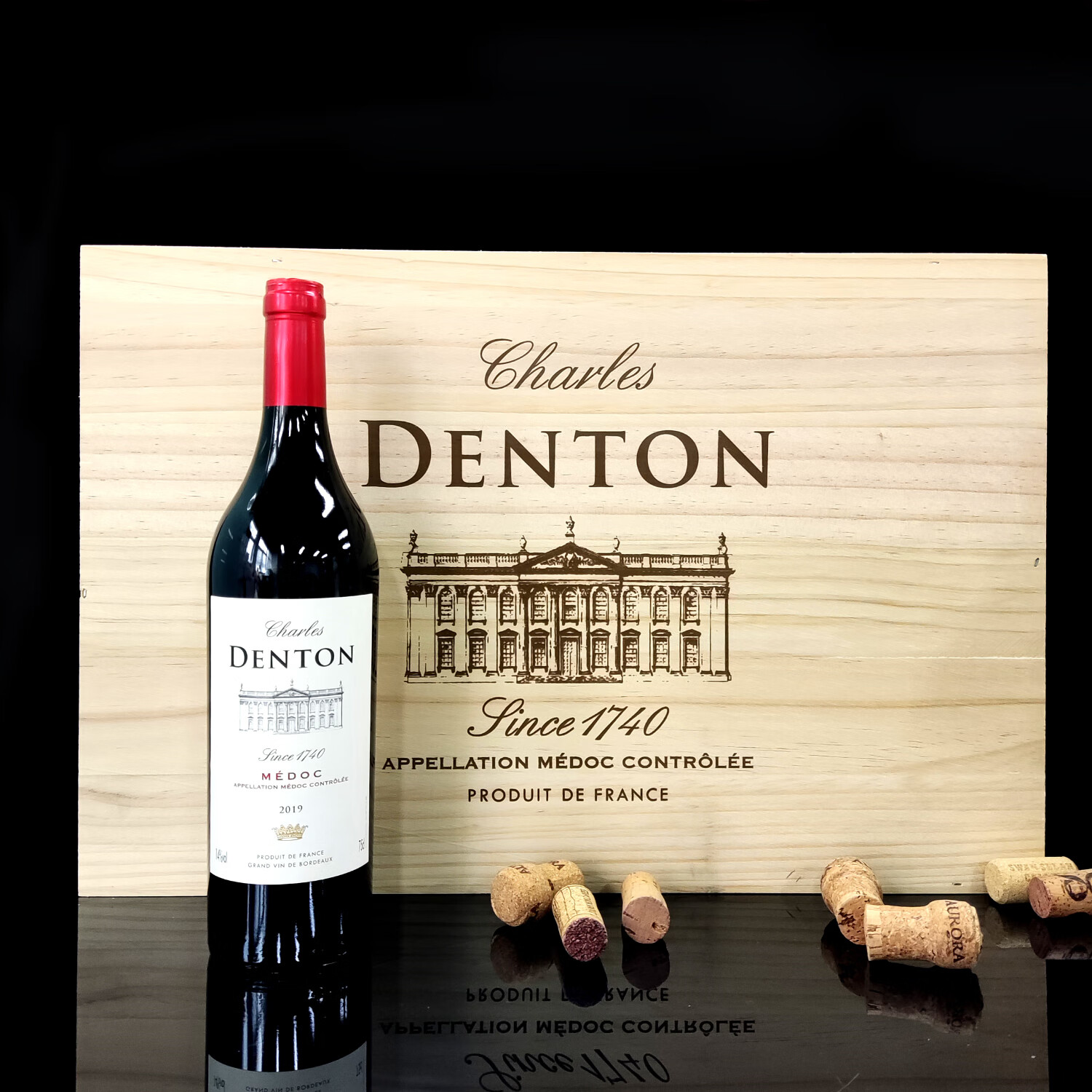 叶嬅爱酒【法国原瓶进口】波尔多梅多克产区 查理舒伯特酒庄干红 750