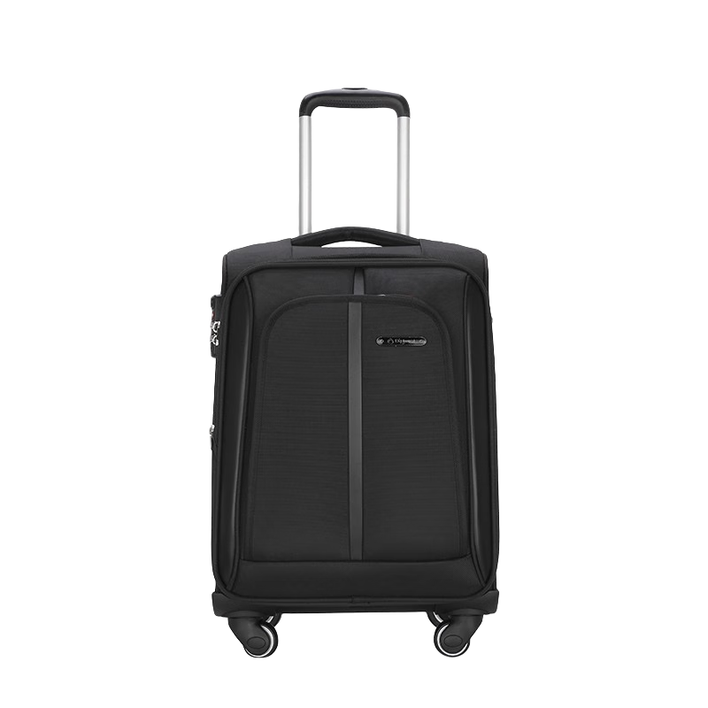 Diplomat外交官行李箱經(jīng)典男士商務(wù)軟箱可登機(jī)拉桿箱DEF-1551A/B系列 黑色 21英寸 -適用中短途【需托運】