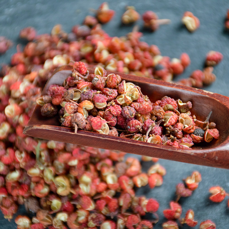 羽芝曼四川红花椒250g干花椒籽食用特麻特香麻椒粒花椒粒大红袍花