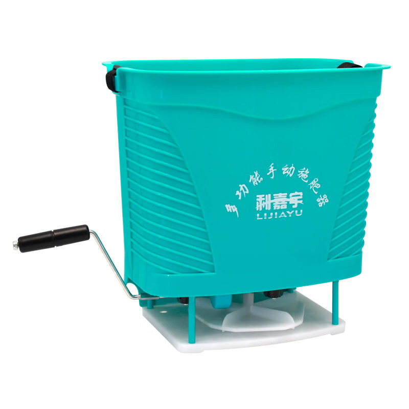 多功能手摇撒肥机背负式农用小麦草籽播种机鱼塘投料机撒肥料机器 特