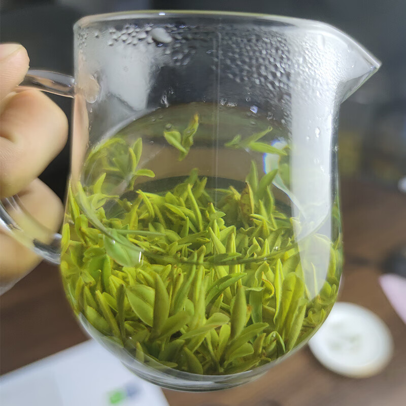 温即新茶雨前小兰花茶叶安徽绿茶500g罐装高山云雾兰花香 125g2023明