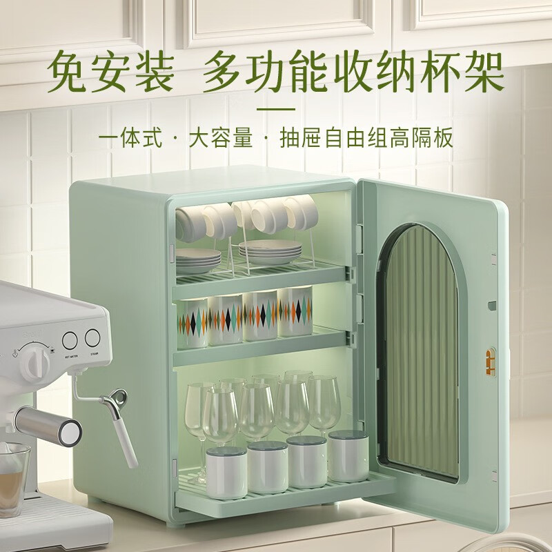 餐將軍水杯置物架輕奢家用桌面玻璃杯馬克杯防塵架水杯茶杯子瀝水 茶杯子瀝水