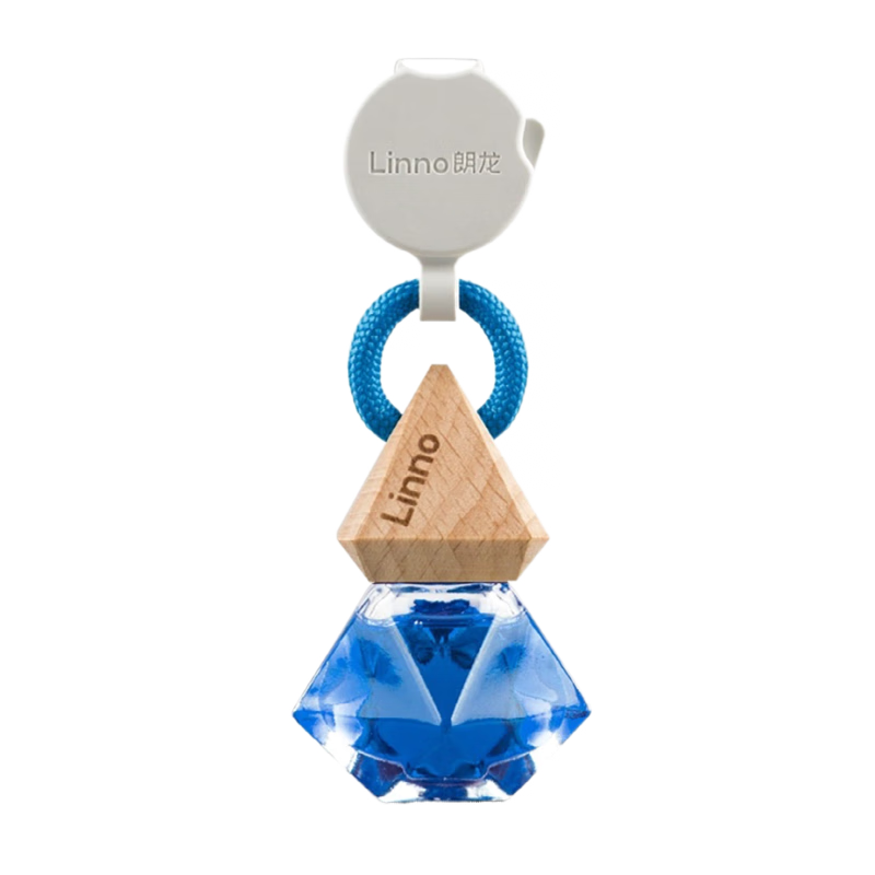 朗龍汽車(chē)香水車(chē)載香薰汽車(chē)內飾掛件車(chē)載用品車(chē)內持久淡香高檔植物精油 晶鉆-邏輯【濃香】