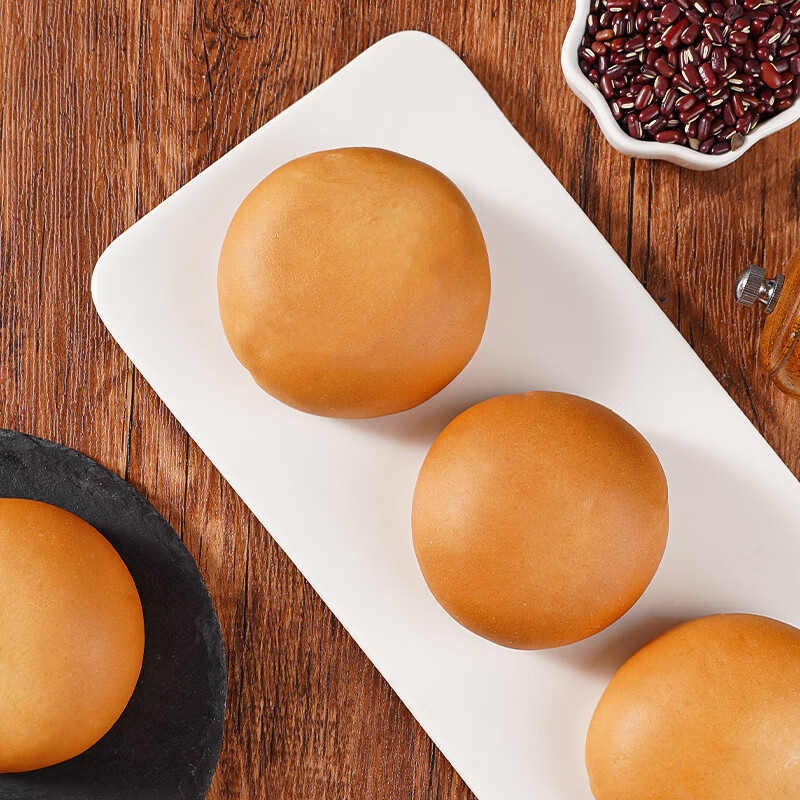 【厂家直发】老式红豆沙面包早餐欧包代餐早饭零食散装软面包 新豆沙面包12包