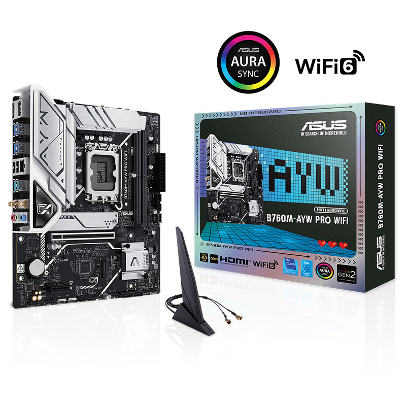 华硕 B760M-AYW PRO WIFI哎呦喂 图 6