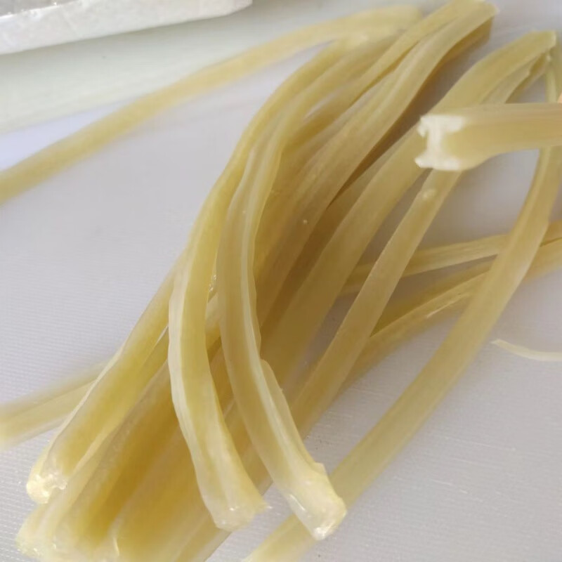 晨臻东北牛筋面麻辣烫店专用面圆牛 2斤白牛筋面半干需冷冻储存