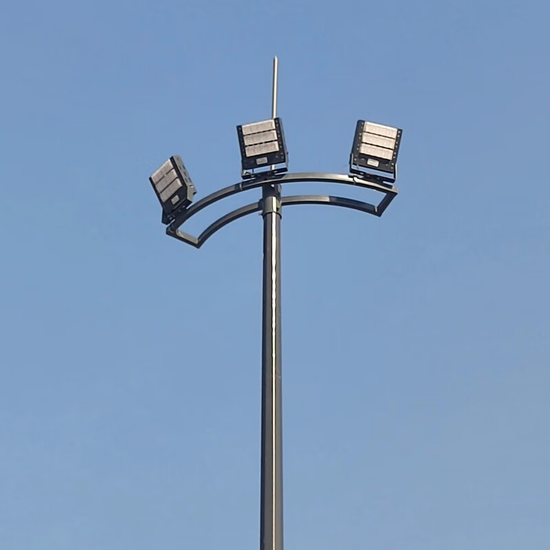 溥畔篮球场照明灯 户外高杆灯20米升降广场灯25米30 4米100w单头