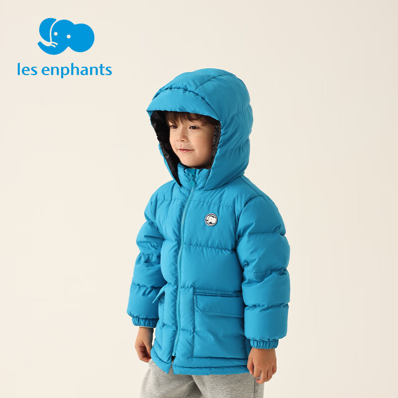 丽婴房(Les enphants)丽婴房三防儿童羽绒服鸭绒羽绒服秋冬新款男童女童冬装 红色 110 CM/4岁