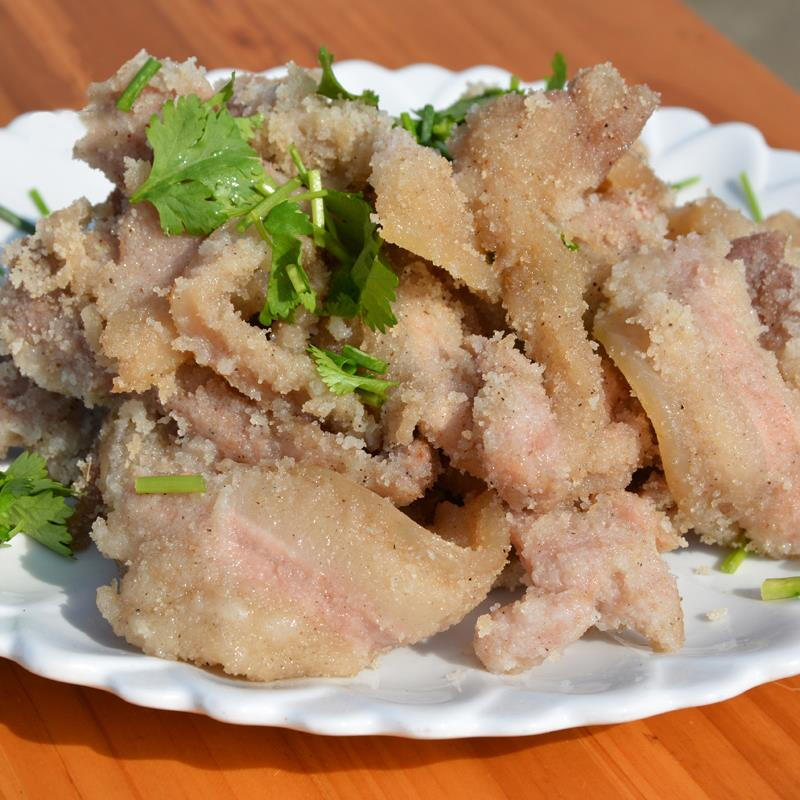 虎钢馋酸渣肉 精选上好猪肉老坛发酵成粉蒸肉500g