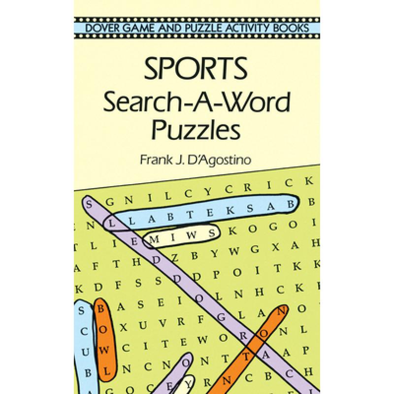 预订 Sports Search-A-Word Puzzles