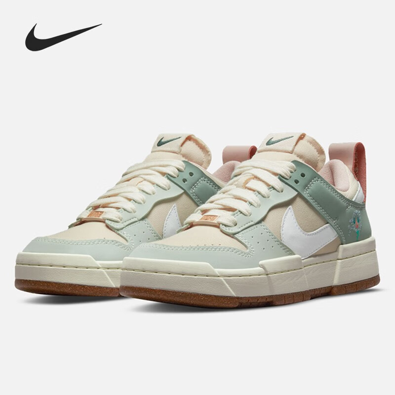 nike/耐克女子dunk low disrupt彩虹糖运动板鞋 dm6866-210 35.