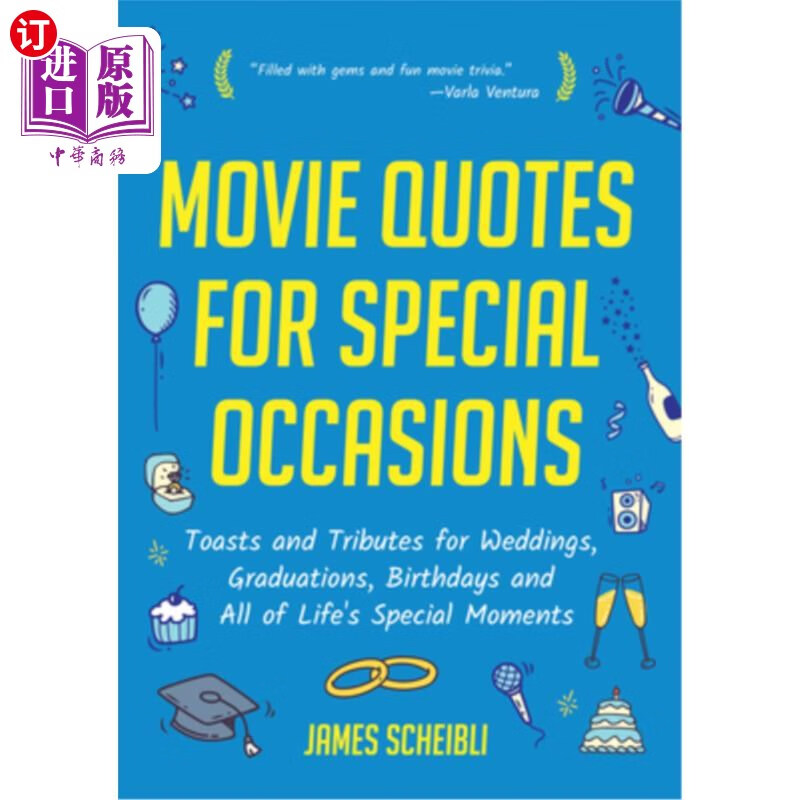 海外直订movie quotes for special occasions: toasts and tributes