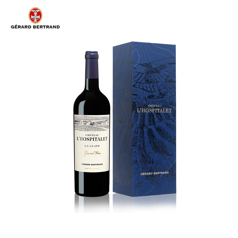 吉哈伯通法国prestige当地之魂豪斯古堡红葡萄酒 750ml中秋家宴酒送礼