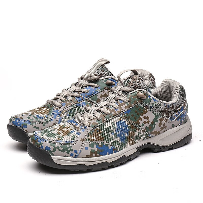 蚁行客 o7a新式迷彩作训鞋 户外运动徒步登山劳保透气防滑耐磨训练