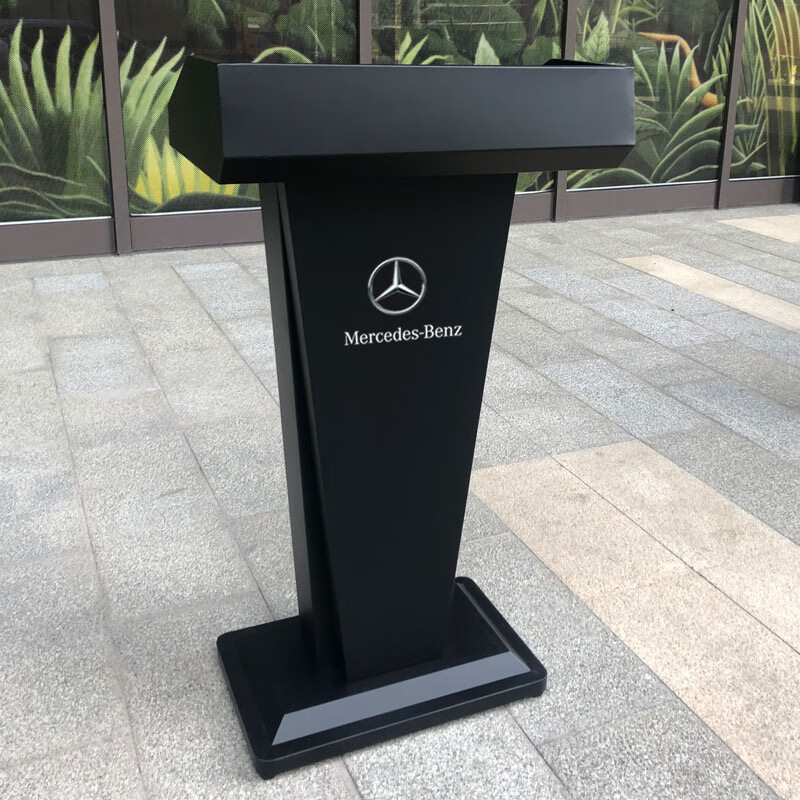 艺可恩2024新款不锈钢4s店服务迎宾接待酒店主持发言小型烤漆新款烤漆