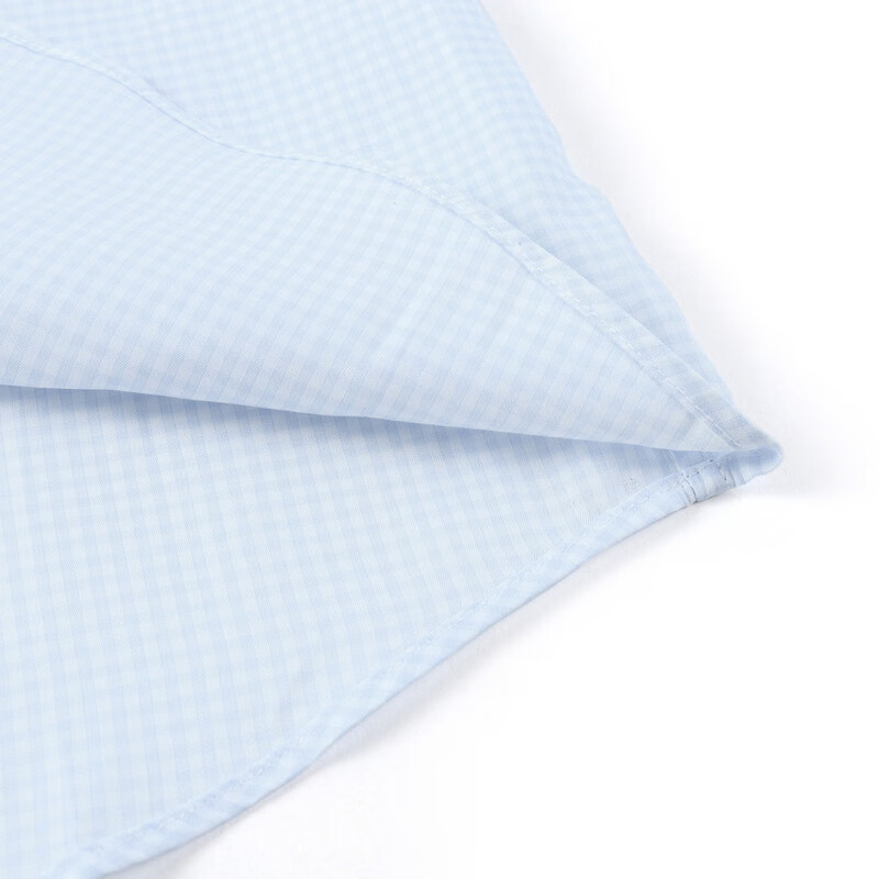 MAYOR男装进口面料高支全棉经典绅士透气长袖衬衫 MLCA19771HQT-3浅蓝 175/92A