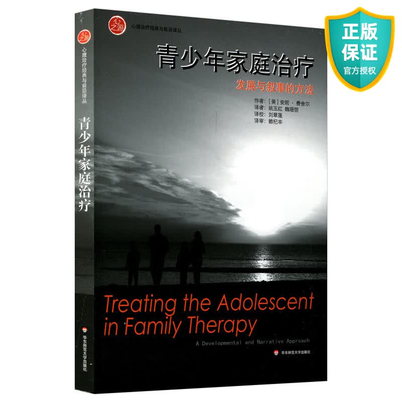 青少年家庭治疗 发展与叙事的方法 心理治疗经典与实践丛书 心之源原生家庭共同成长 华东师范大学出版社