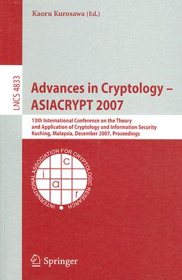 预订 Advances in Cryptology – ASIACRYPT 2007