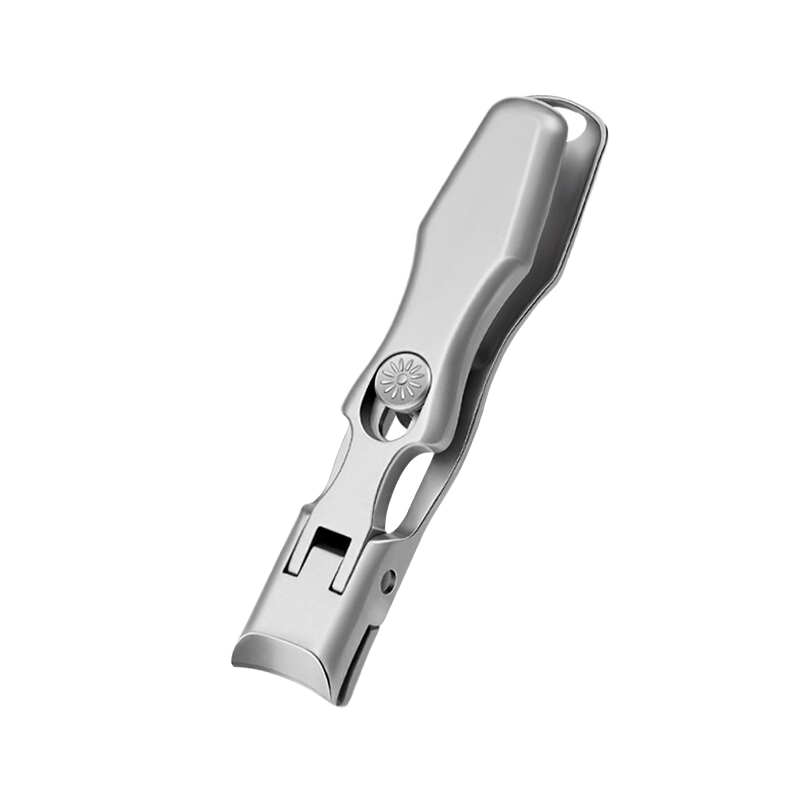 大吉指甲剪防飛濺大開口指甲剪刀老人厚硬腳指甲鉗 大號平口防飛濺指甲鉗 紳士亞銀色