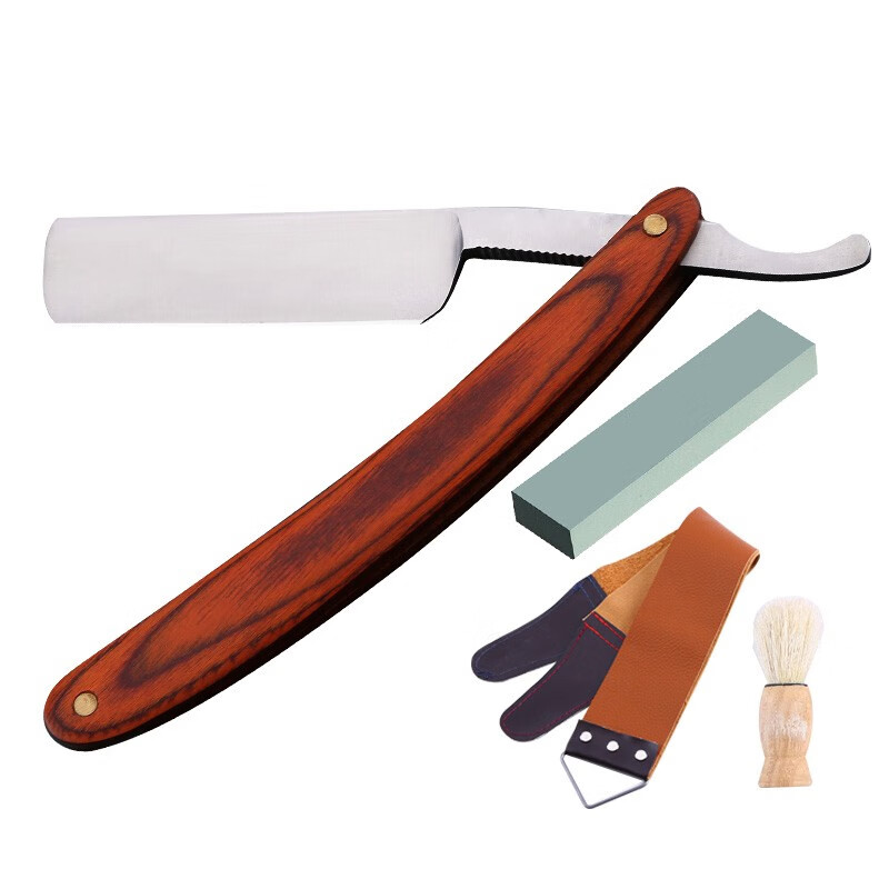 骏将老式传统刮刀剃刀修胡专业理发剃头刀剃须刀刮脸刀剃头刀刮汗毛刀