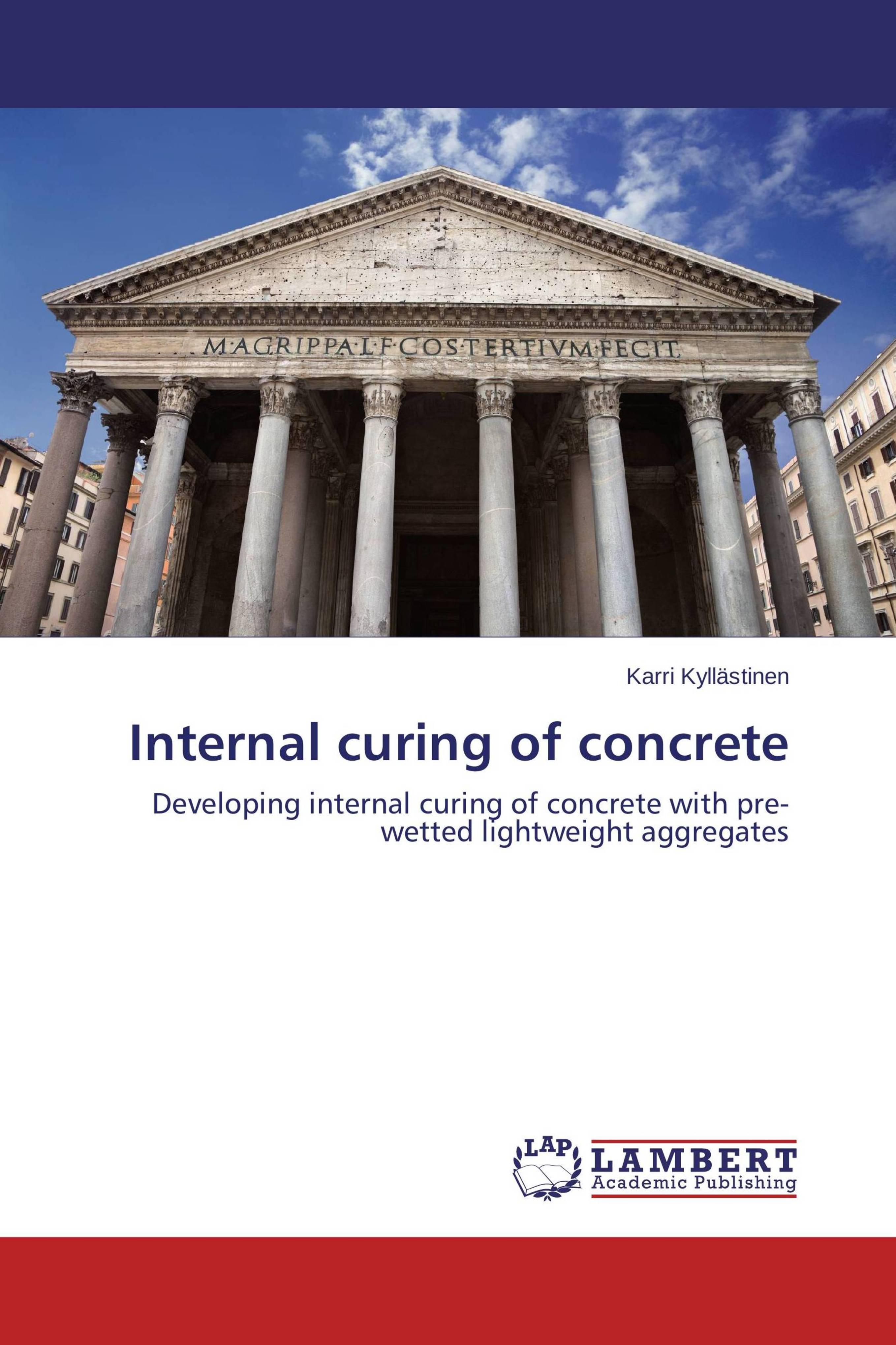 预订 学位论文internal curing of concrete