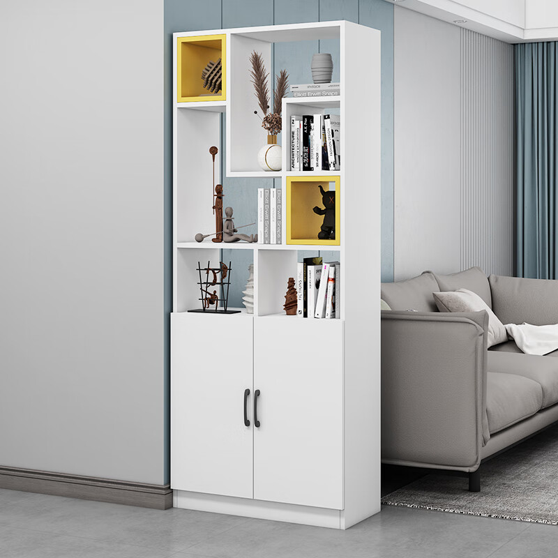 北凌隔断酒柜现代中式客厅中间隔断柜新款实木酒柜进户门正对玄关柜入