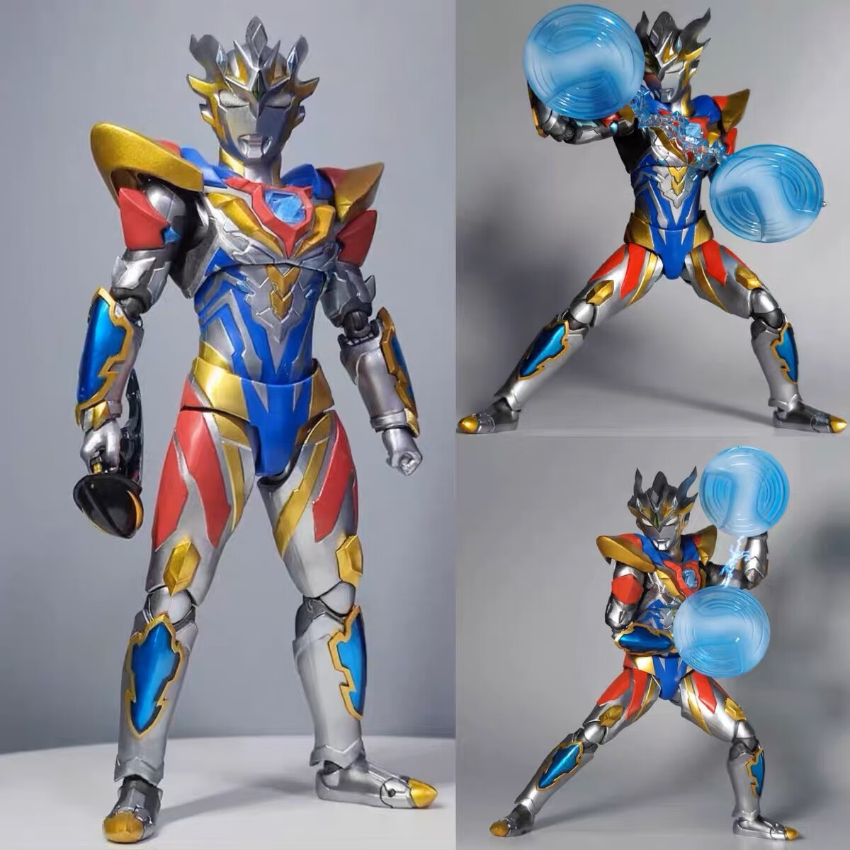 泽塔奥特曼德尔塔天爪形态炫酷手办收藏品超可动人偶模型玩具盲盒