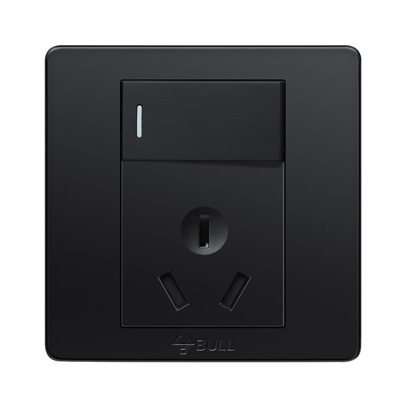 公牛(bull) 开关插座 g18系列 三开双控开关大面板带荧光 86型面板