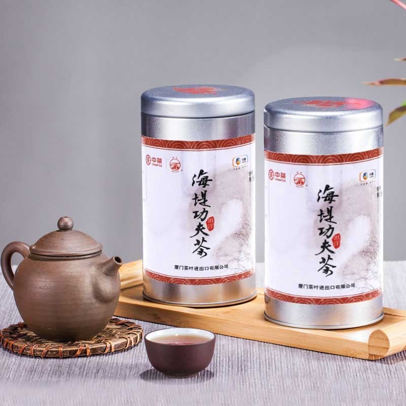 中茶 海堤茶 叶功夫红 茶工夫红茶XBT322 罐装125g