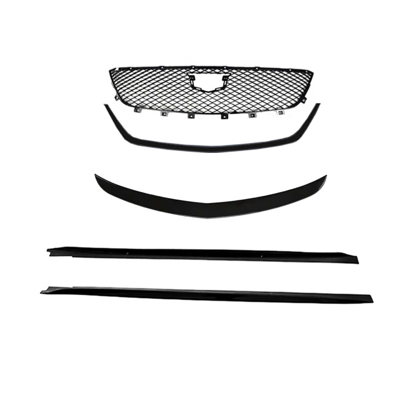 鹿凌青适用于凯迪拉克ct5改装前后包围ct5中网铂金运动中网总成 铂金