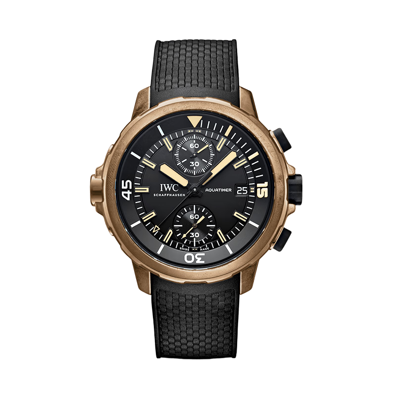 【二手95新】iwc万国表 海洋时计系列 2021年盒证44mm男士青铜手表 iw