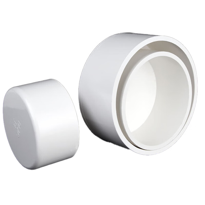 奈鑫 pvc给水管堵头125mm 管帽盖帽给水管配件 125mm