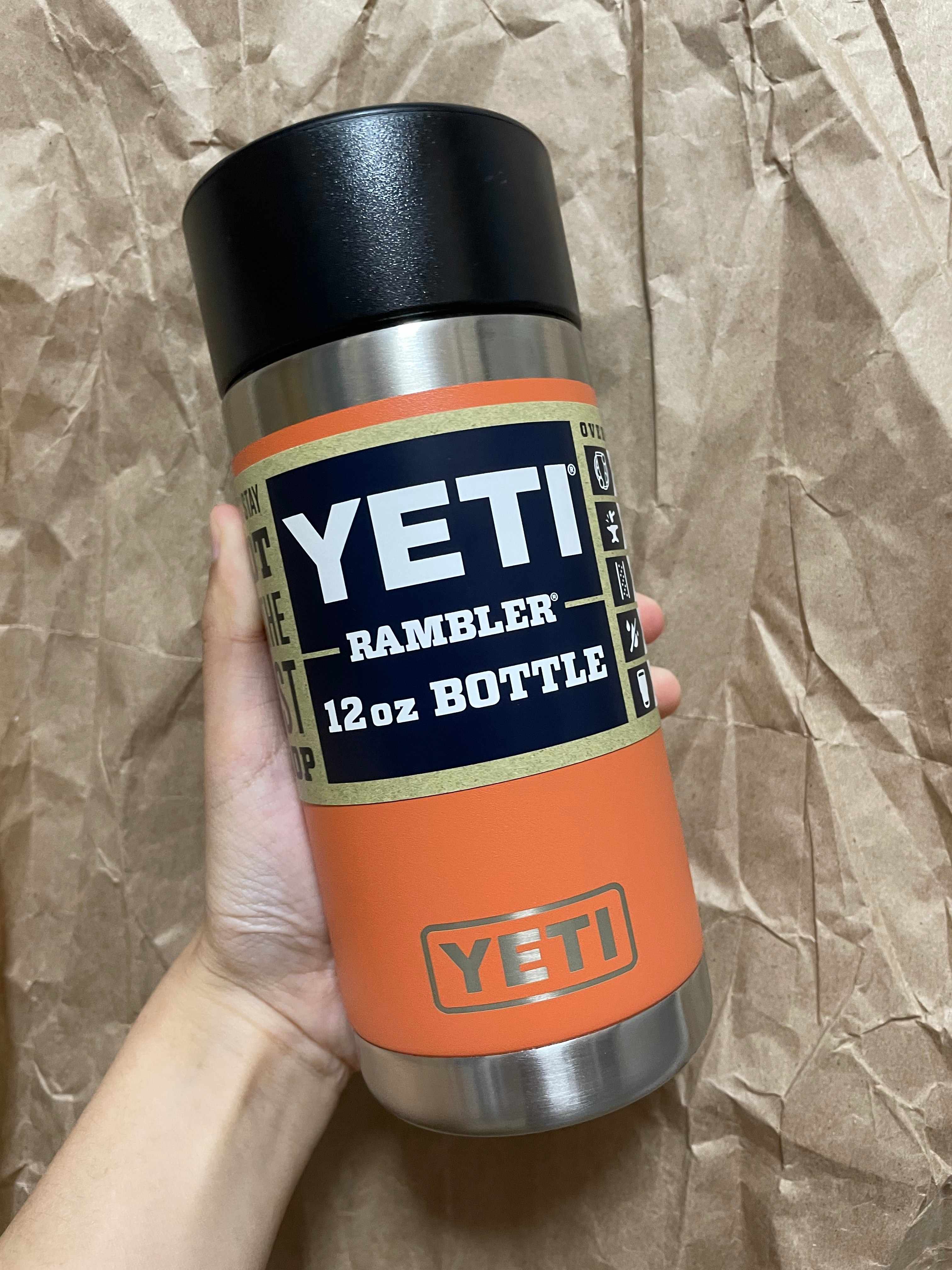 zhio美国yeti保温杯 保温瓶 保温杯保冷杯 北美高端户外品牌 沙漠橙