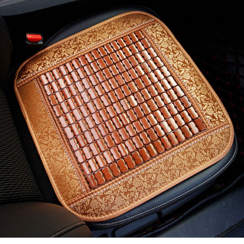 谷咖(guka)汽车凉席坐垫汽车坐垫夏季凉垫单片前后排座通用麻将凉席