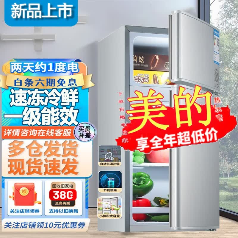 冰箱一级能效家用小冰箱 迷你小型双门家用冷藏冷冻宿舍出租房办公室电冰箱节能省电轻音 【店长主推】40升116银色(一级能效）送货入户怎么样,好用不?