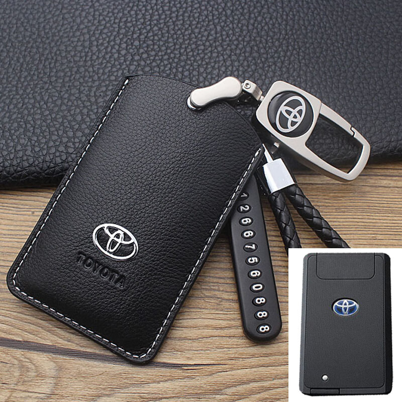 卡迪通丰田卡罗拉双擎卡片钥匙套2018款雷凌混动卡片式钥匙包汽车遥控