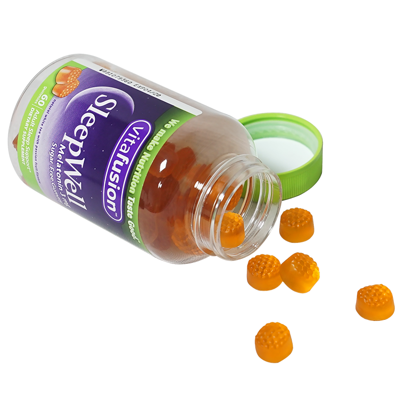 vitafusion褪黑素软糖片 美国进口退黑素 强效帮助改善睡眠 60粒/瓶 1