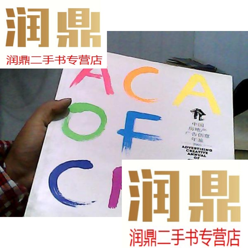 【二手九成新】中国房地产广告创意年鉴  2005 广告2