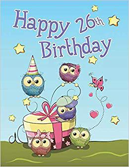 【预订】happy 26th birthday: cute owl themed