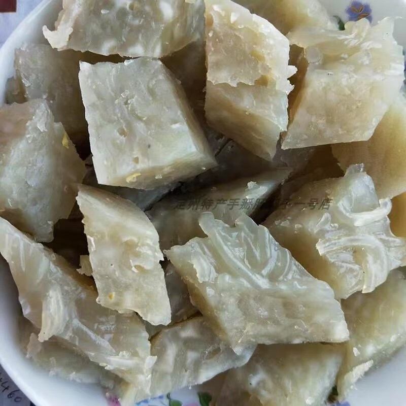 维霆定州特产素焖子(夹菜)红薯粉条和红薯淀粉格拉粉手工制作真空 1袋