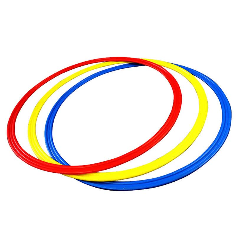 敏捷圈跳圈体能环儿童成人体能训练圈跳房子批发足球体能圈 加粗60厘米（10个）