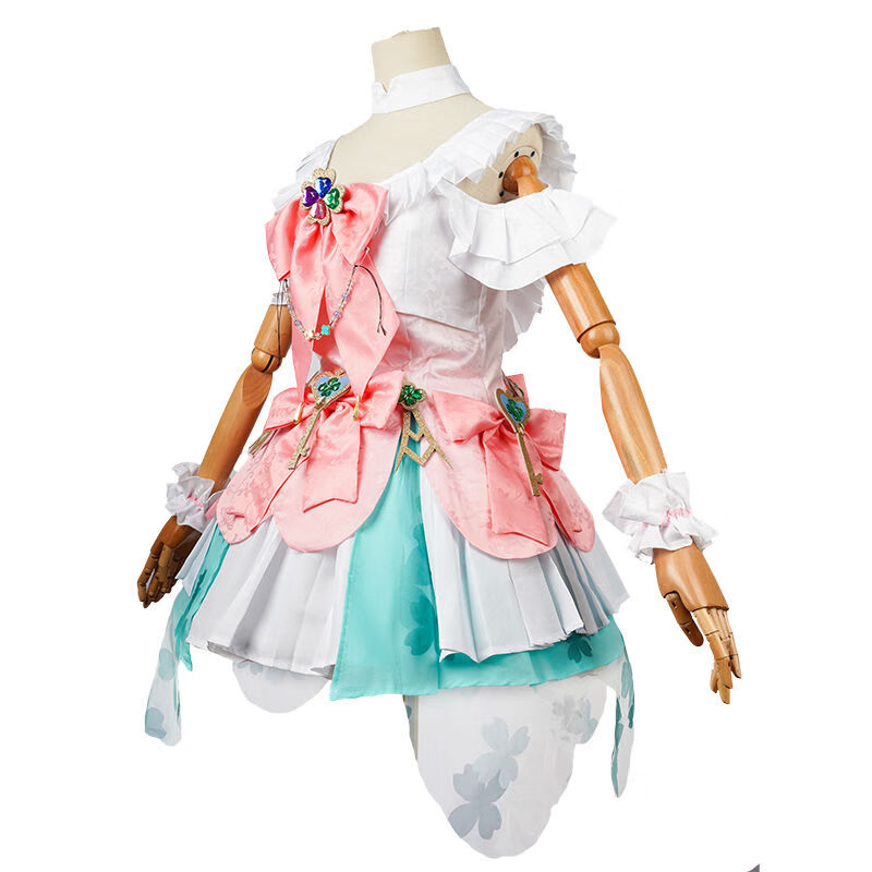 toy)*王者荣耀瑶妹cos服情人节限定款时之祈愿时之愿镜cosp 瑶时之