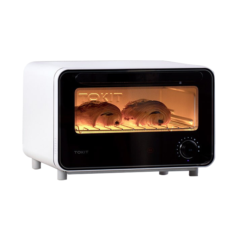 TOKIT电烤箱家用智能app操控多功能小型12L电烤箱家用台式多功能早餐机 迷你智能电烤箱
